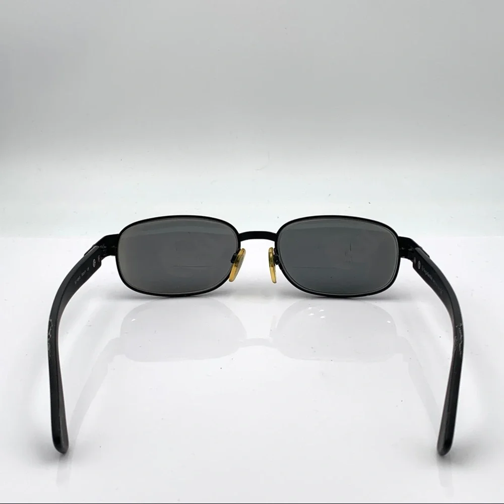 Sergio Tacchini ST1059 Black Oval Sunglasses Frame